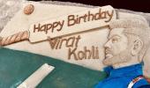 PIX: Tribute in sand for Virat Kohli