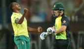 South Africa beat Australia in truncated one-off T20