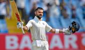 What was unusual about Kohli's Rajkot century?