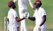 PIX: How Chase revived West Indies after Yadavs inflict damage