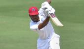 PHOTOS: Chase keeps Windies afloat on Day 1