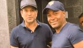 What are Sachin and Lara doing in Mumbai?