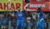 How Kohli, Rohit flatten West Indies with twin tons