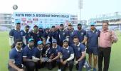 Rahane, Kishan star in India C's Deodhar triumph