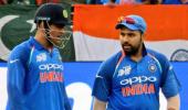 Find out why Rohit compared himself with Dhoni...