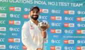 India top Test rankings for 3rd year in a row