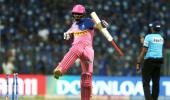 PIX: Rajasthan beat MI by four wickets after hiccup