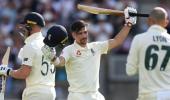 Ashes: Burns maiden ton helps England take initiative