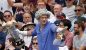 'Queen' spotted celebrating England's World Cup win