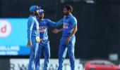 2nd ODI PICS: Kohli, Bhuvi star in India's win vs WI