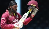 Gayle walks off in style after sizzling knock