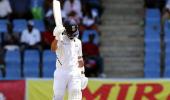 PHOTOS: Rahane rescues India on rain-hit Day 1