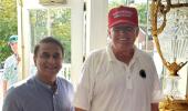 Gavaskar meets Trump while on charity fund-raising trip