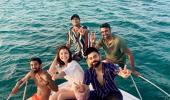 Virushka, India players soak in some Caribbean sun