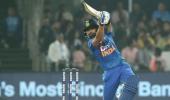 I'm not someone who hits in air to entertain: Kohli