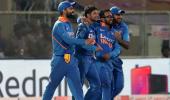 PHOTOS: Clinical India thrash Windies to level series