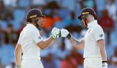 England take first day honours against West Indies