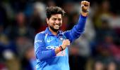 A new high for India's spin sensation Kuldeep!