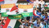 How Team India celebrated with Bharat Army