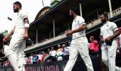 Indian team wear black armbands to pay respect to Achrekar