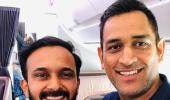 PIX: Dhoni, Rohit off to Australia for ODI series