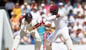 1st Test: Anderson strikes late as England peg back Windies