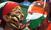 PIX: Fans face off before India Bangladesh tie