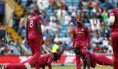 PIX: Windies win but Gayle fails in World Cup swansong