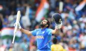 Ton-up Rohit sets World Cup record