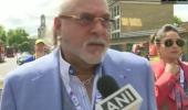 Spotted! Vijay Mallya at India vs Australia match