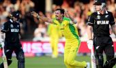 Starc five-for trumps Boult hat-trick as Aus beat NZ