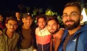 PIX: The Dhonis host dinner for Team India team in Ranchi