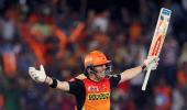 Eyes on Warner as Sunrisers-KKR clash