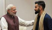 Kohli, Sachin, Mary Kom congratulate PM Modi