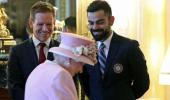 PIX: Kohli meets Queen Elizabeth, Prince Harry