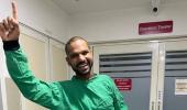 We fall, break but then we rise: Dhawan on his injury