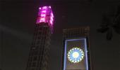 Kolkata turns pink for day-night Test