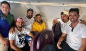 PHOTOS: Dhoni & Co arrive in Chennai for IPL camp