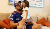 Rohit's adorable pic of daughter