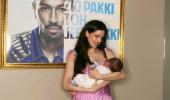 Hardik and Natasa's son turns one month old