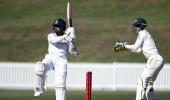 PIX: Saha's fifty helps India A escape with draw