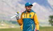 Injured Pak captain Babar to miss NZ T20s