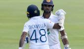 Chandimal, De Silva half-centuries put Lanka on top