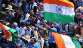 This visually impaired fan loves cricket from stadium