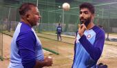 PIX: Fit-again Bumrah hits his straps in practice