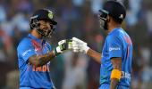 PIX: Dominant India rout SL to clinch T20 series 2-0