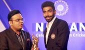 PIX: Bumrah gets prestigious award