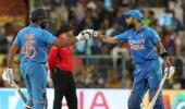 Finch sought umpire's advice to snap Kohli-Rohit stand