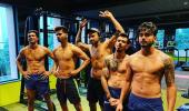 Rohit mercilessly trolls Chahal's shirtless picture