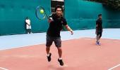 SEE: Roger, impressed with Sachin's forehand?